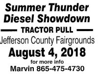 Summer Thunder Diesel Showdown Tractor Show