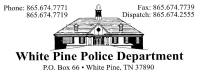 White Pine Police Dept