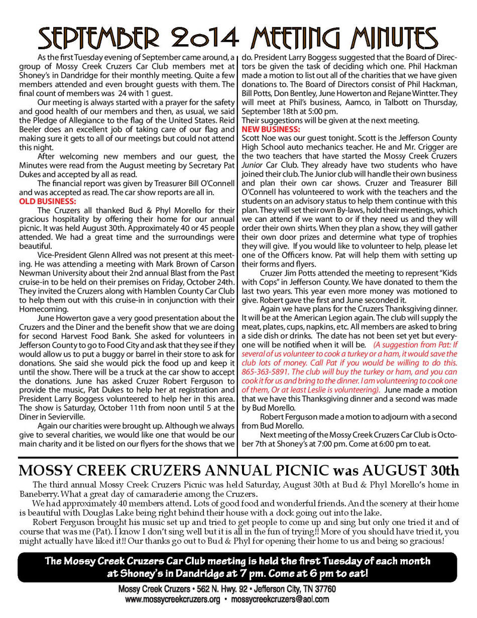 2013 Newsletter Page 4